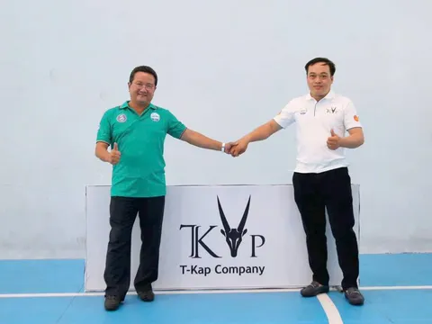 Công ty TNHH May thời trang T-Kap đồng hành hỗ trợ giải bóng rổ Cúp Bình Dương mở rộng do Viện IMRIC và Viện IRLIE đồng tổ chức