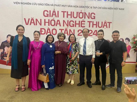 18 cá nhân, tập thể được trao Giải thưởng Đào Tấn năm 2024