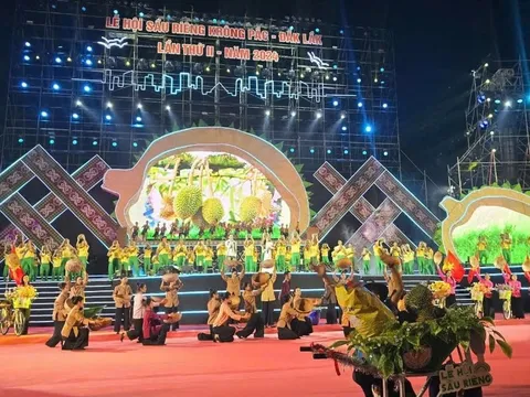 Tưng bừng Lễ hội sầu riêng ở Krông Pắc tại Đắk Lắk