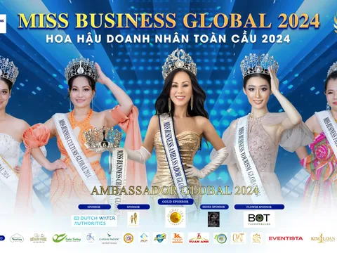 Các giải thưởng Đại sứ của cuộc thi Miss Business Global 2024 – Hoa Hậu Doanh Nhân Toàn Cầu 2024