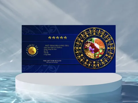 Global Tea ra mắt dòng sản phẩm đầu tiên với tên gọi Ngũ Thảo Địa Long Trà