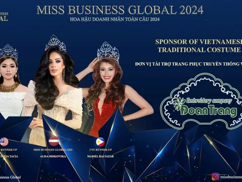 Nhà thiết kế Đoan Trang đảm nhận vai trò Giám khảo cuộc thi Miss Business Global  2024