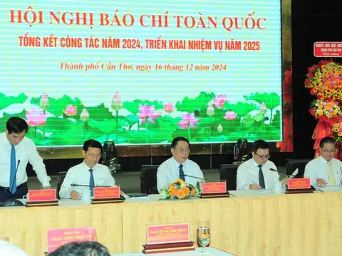 Hội nghị Báo chí toàn quốc tổng kết công tác năm 2024 tại Cần Thơ