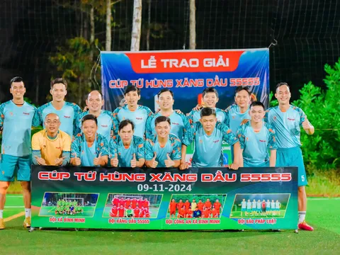 Cúp Tứ hùng xăng dầu 55555: Đội báo chí miền Nam vô địch giải đấu