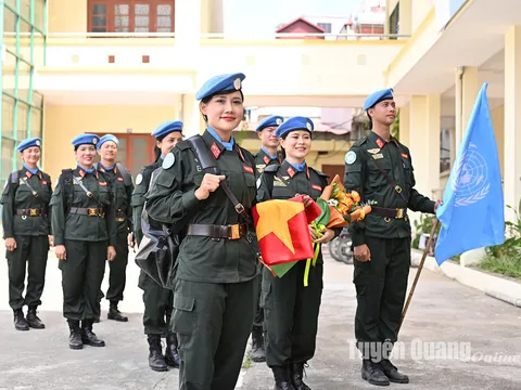 Nữ cảnh sát tự hào tham gia gìn giữ hòa bình Việt Nam trong phái bộ LHQ