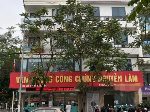 04 bị can nguyên là công chứng viên, nhân viên nghiệp vụ thuộc văn phòng công chứng bị đề nghị truy tố