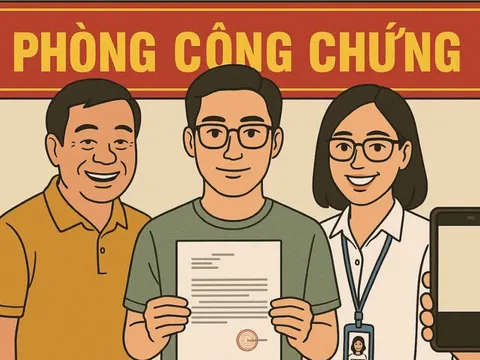 Chụp ảnh với công chứng viên và chụp ảnh, lưu trữ hình ảnh công dân: Tạo cơ sở pháp lý vững chắc cho các giao dịch dân sự, thương mại, nhưng cần được quản lý nghiêm ngặt