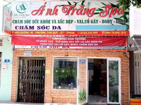 Ánh Trăng Spa chính thức khai trương tại Quận 7 – Điểm đến chăm sóc sức khỏe & sắc đẹp toàn diện
