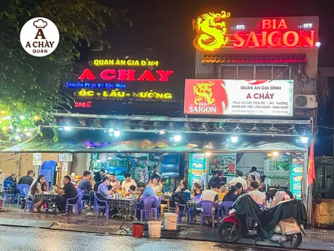 Quán Ăn Gia Đình A Chảy – Hương Vị Quen Thuộc Gần 20 Năm Giữa Lòng Quận 8