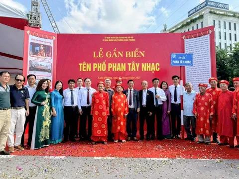 Hà Nội đặt tên phố, tôn vinh Phan Tây Nhạc Đại Vương – Danh tướng thời Hùng Duệ Vương
