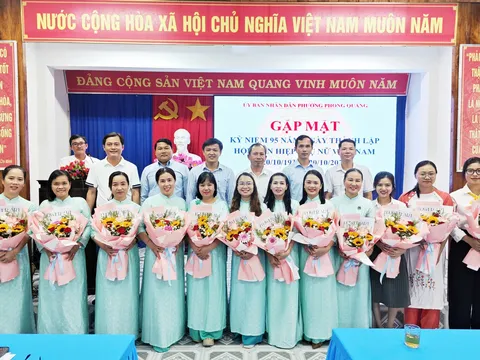 PHONG QUẢNG: GẶP MẶT KỶ NIỆM 95 NĂM NGÀY THÀNH LẬP HỘI LIÊN HIỆP PHỤ NỮ VIỆT NAM