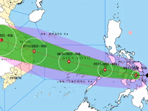 Bão KALMAEGI: Hà Tĩnh và Quảng Trị tiếp tục có mưa to đến rất to