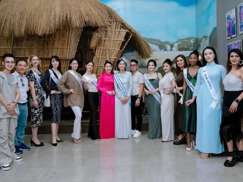 Các thí sinh Miss Business Global 2025 tham quan Bảo tàng Đồng Nai