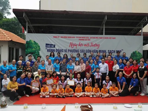 Phường Sài Gòn: Ngày hội môi trường “Hành động vì phường Sài Gòn văn minh, sạch đẹp”