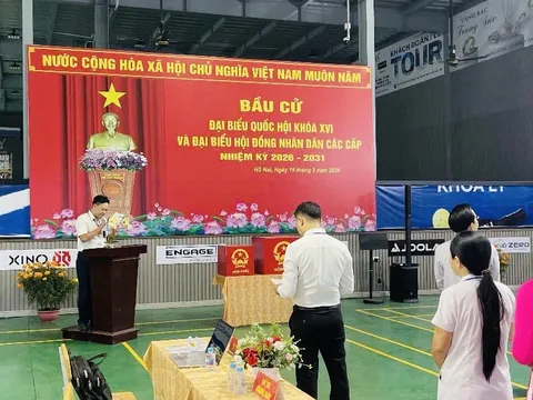 Đến cuối ngày 15-3, tỷ lệ cử tri Đồng Nai đi bầu cử đạt 99,62%