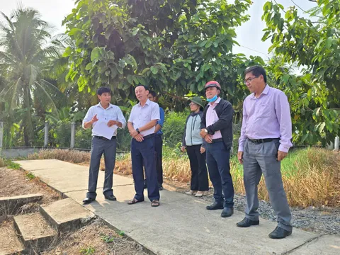 Phường Bến Tre: Chủ động ứng phó xâm nhập mặn, bảo vệ sản xuất  và đời sống nhân dân