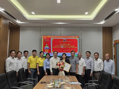 Đảng bộ Phường Bến Tre thành lập Chi bộ  Công ty Cổ phần Đầu tư Dừa Bến Tre