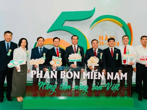 Dấu ấn 50 năm - Hành trình kiến tạo “Giá trị bền vững” của Công ty Cổ phần Phân bón Miền Nam