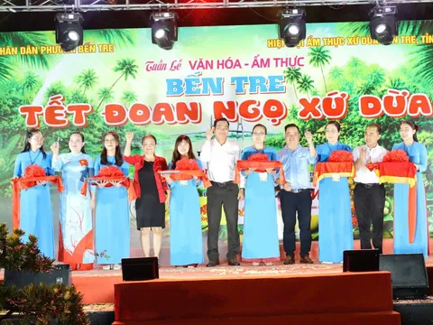 Phường Bến Tre khai mạc Tuần lễ Văn hóa - Ẩm thực “Bến Tre Tết Đoan Ngọ Xứ Dừa” năm 2026