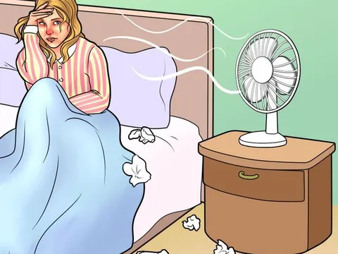Lời khuyên của bác sĩ khi ngủ bật quạt suốt đêm
