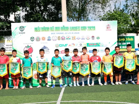 Khai mạc AGRIEX CUP 2026: Hơn 250 cầu thủ nhí hội tụ tại Lâm Đồng