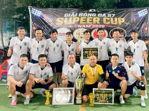 Nhà phân phối gạch men Thân Nhật Nam xuất sắc tiến vào chung kết giải bóng đá chào mừng Quốc khánh 2/9/2026