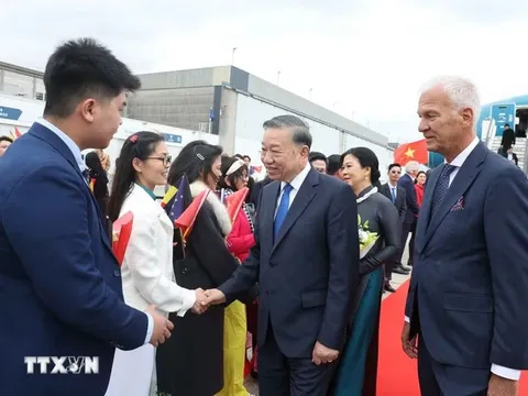 Tổng Bí thư, Chủ tịch nước Tô Lâm bắt đầu thăm chính thức Liên minh châu Âu và Vương quốc Bỉ