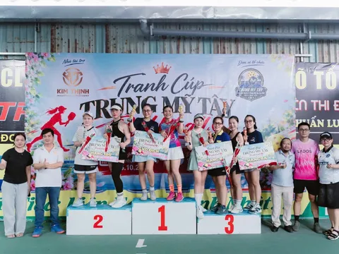 RỰC RỠ SẮC MÀU PHÁI ĐẸP TẠI GIẢI PICKLEBALL TRUNG MỸ TÂY 2026